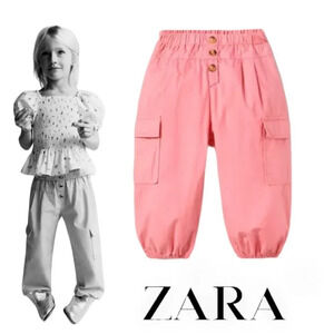 ZARA Kids | Pink | PARACHUTE PANTS